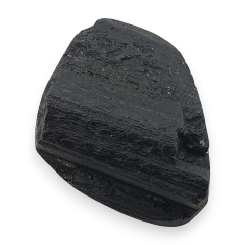 Black tourmaline druse cabochon 19x15 mm no 650