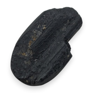 Black tourmaline druse cabochon 20x11 mm no 641