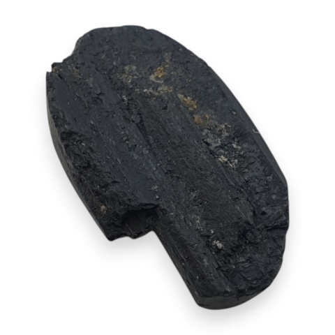 Black tourmaline druse cabochon 20x11 mm no 641