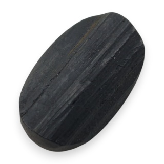 Czarny turmalin kaboszon druzy 20x12 mm nr 652