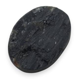 Black tourmaline druse cabochon 20x14 mm no 579