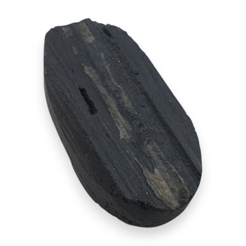 Czarny turmalin kaboszon druzy 22x12 mm nr 584