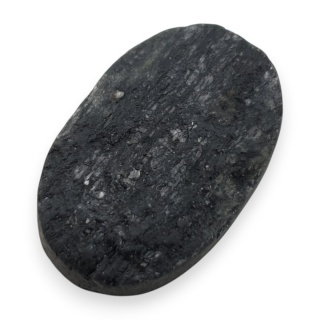 Czarny turmalin kaboszon druzy 32x20 mm nr 664
