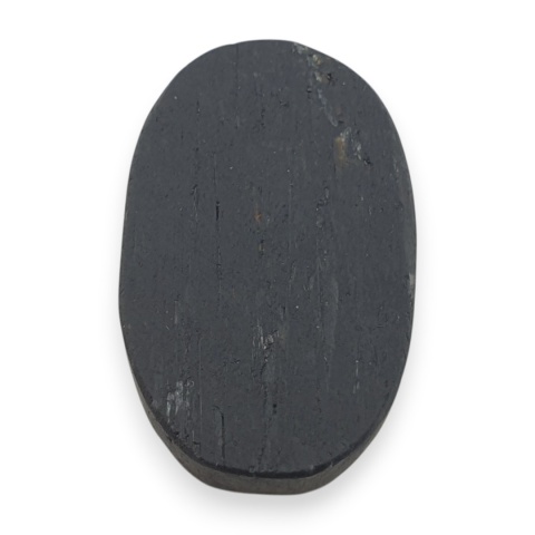 Czarny turmalin kaboszon druzy 32x20 mm nr 664