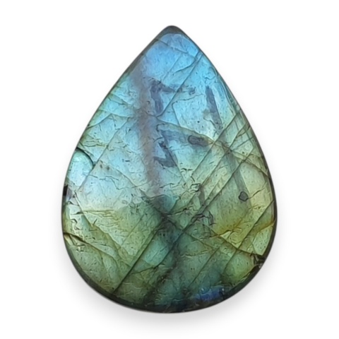 Labradoryt kaboszon 21x16 mm nr B617