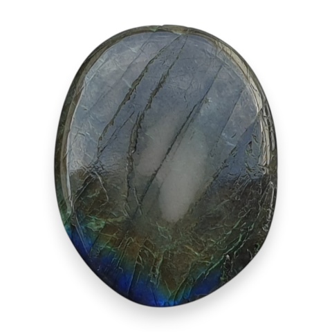 Labradoryt kaboszon 22x17 mm nr B638