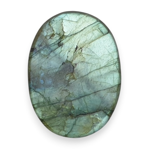 Labradoryt kaboszon 26x19 mm nr B629