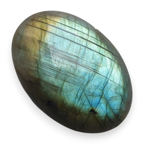 Labradoryt kaboszon 28x19 mm nr B612