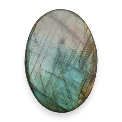 Labradoryt kaboszon 28x19 mm nr B612