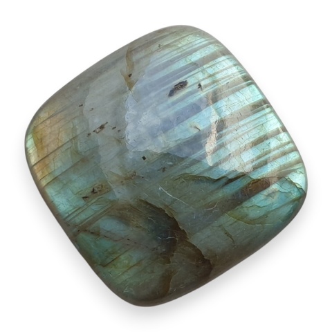 Labradoryt kaboszon 28x27 mm nr B639