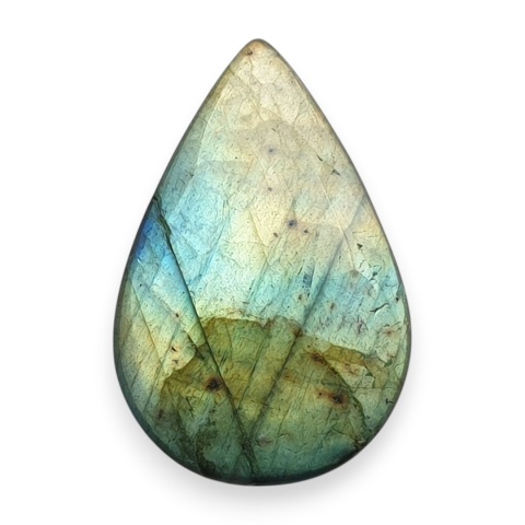 Labradoryt kaboszon 29x19 mm nr B645