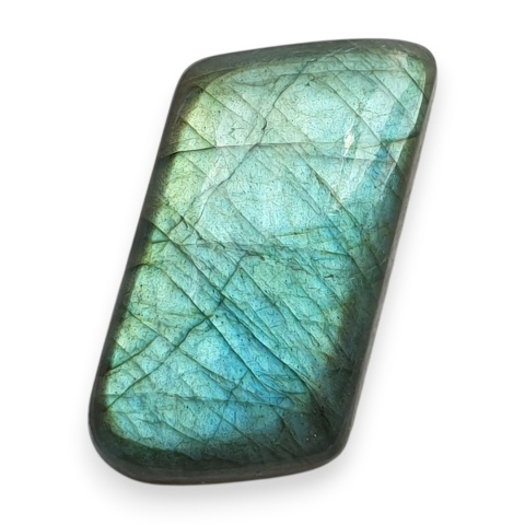 Labradoryt kaboszon 30x16 mm nr B646