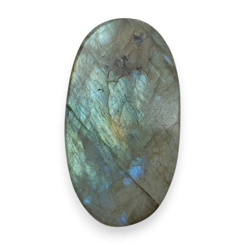 Labradoryt kaboszon 30x17 mm nr BB658