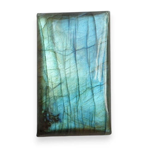 Labradoryt kaboszon 30x18 mm nr B640