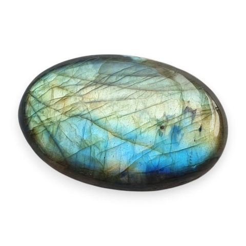 Labradoryt kaboszon 30x20 mm nr BB666