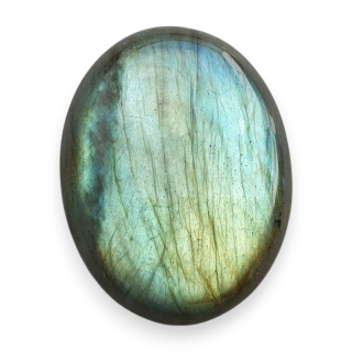 Labradoryt kaboszon 30x23 mm nr B651