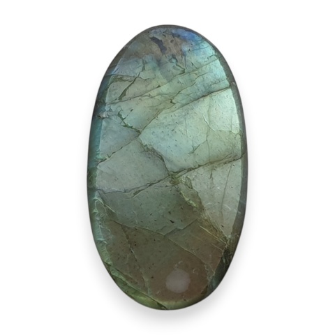 Labradoryt kaboszon 31x18 mm nr BB656