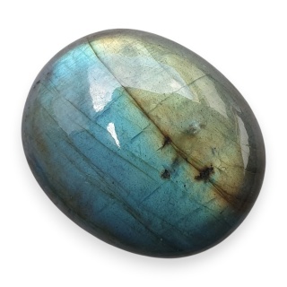 Labradoryt kaboszon 35x20 mm nr B604