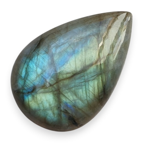 Labradoryt kaboszon 36x24 mm nr BB676