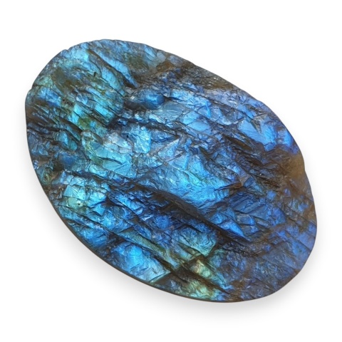 Labradoryt kaboszon surowy 51x34 mm nr 120