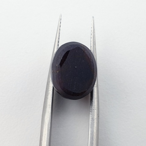 Granat gwiaździsty kaboszon 11x9 mm nr 145