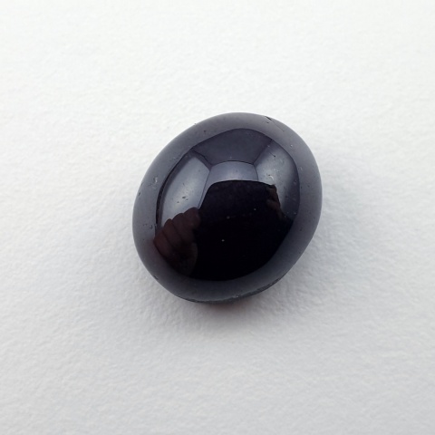 Granat gwiaździsty kaboszon 11x9 mm nr 258