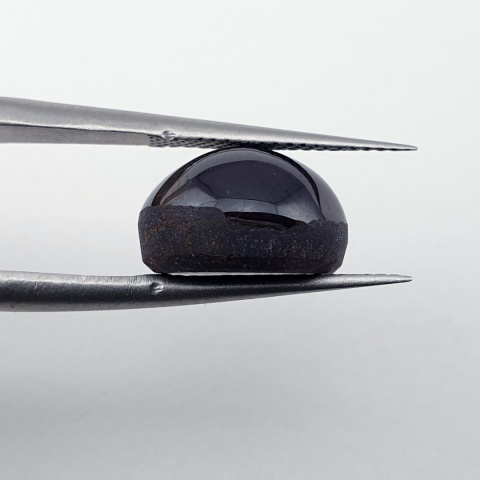 Granat gwiaździsty kaboszon 11x9 mm nr 316