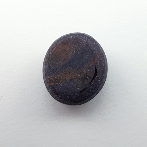 Granat gwiaździsty kaboszon 12x11 mm nr 190