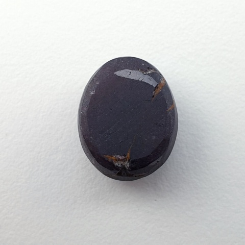 Granat gwiaździsty kaboszon 12x9 mm nr 214