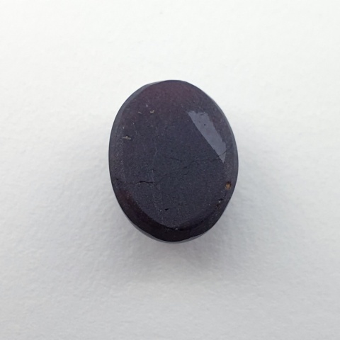 Granat gwiaździsty kaboszon 12x9 mm nr 262