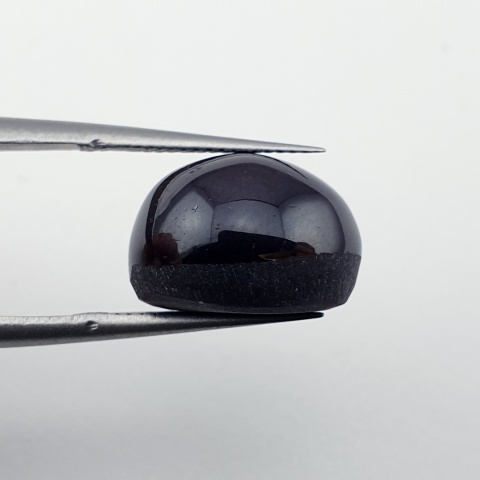 Granat gwiaździsty kaboszon 13x12 mm nr 204