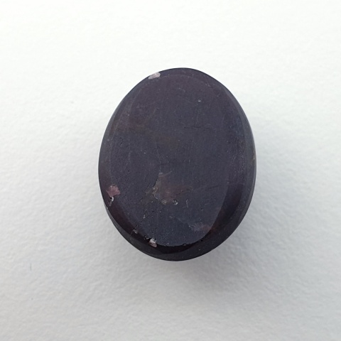 Granat gwiaździsty kaboszon 14x11 mm nr 158