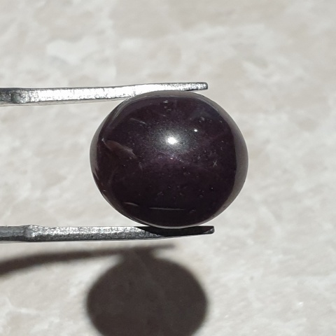 Star garnet cabochon 14x12 mm no 206