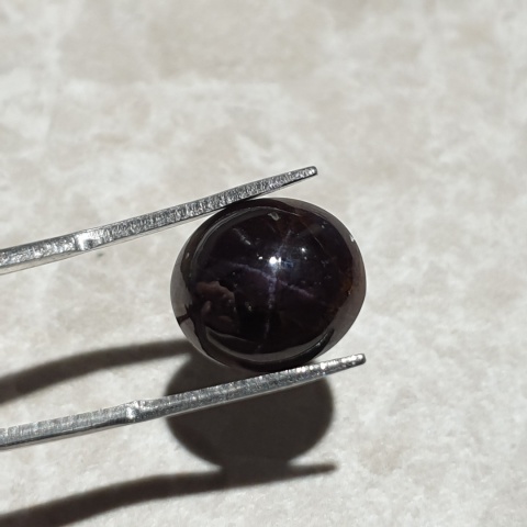 Star garnet cabochon 14x12 mm no 210