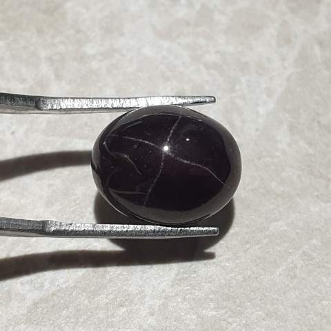 Star garnet cabochon 14x12 mm no 277
