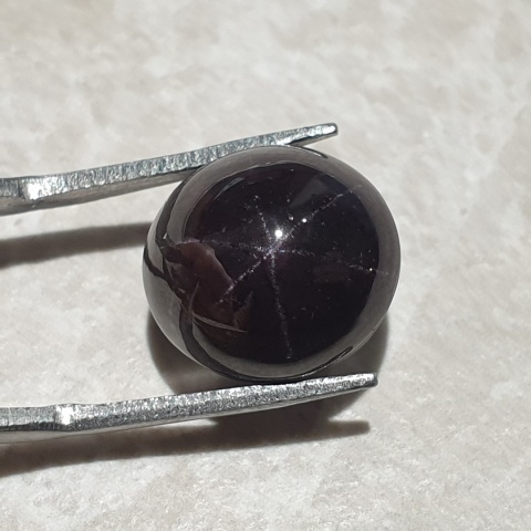 Star garnet cabochon 14x13 mm no 278