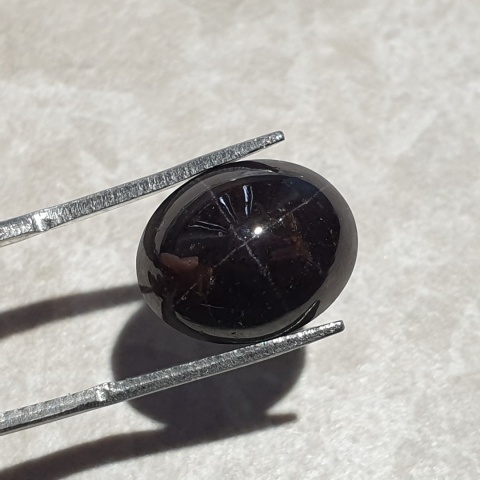 Star garnet cabochon 15x12 mm no 172