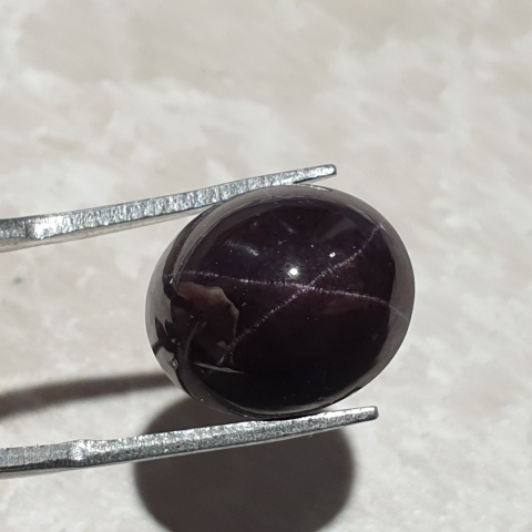 Star garnet cabochon 15x13 mm no 181