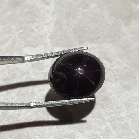 Star garnet cabochon 15x13 mm no 200