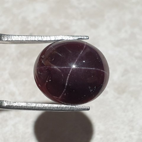 Star garnet cabochon 15x13 mm no 222