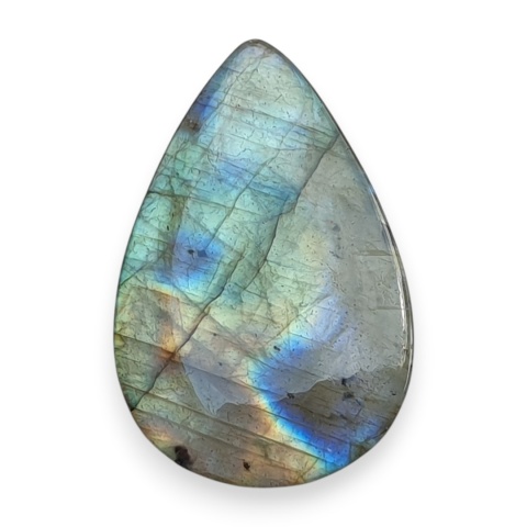 Labradoryt kaboszon 28x18 mm nr BB681