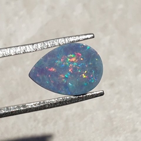 Opal australijski doublet 10x7 mm nr 120