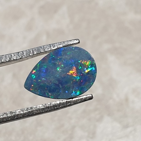 Opal australijski doublet 10x7 mm nr 122