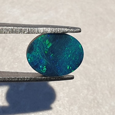 Opal australijski doublet 10x7 mm nr 96