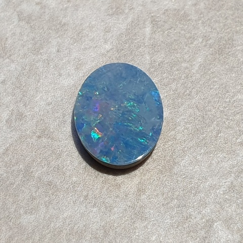 Opal australijski doublet 10x8 mm nr 101
