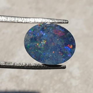 Opal australijski doublet 10x8 mm nr 97