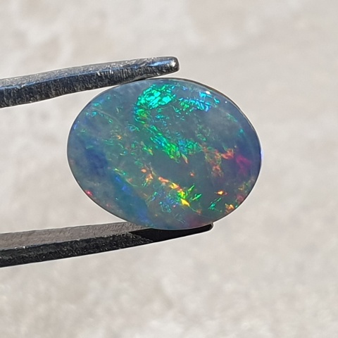 Opal australijski doublet 10x8 mm nr 98