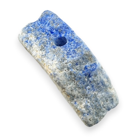 Lapis lazuli bryłka z dziurką 27x24 mm nr 103