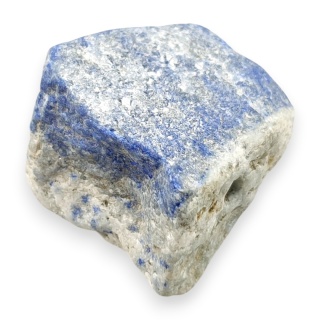 Lapis lazuli bryłka z dziurką 27x26 mm nr 86