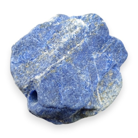 Lapis lazuli bryłka z dziurką 28x28 mm nr 98